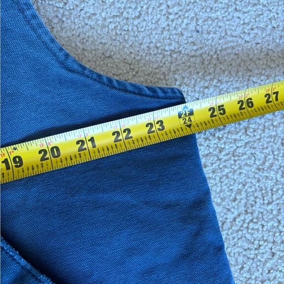 Rare Vintage Carhartt V01 NVY Navy Vest XL Perfect Fade - Picture 5 of 6